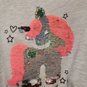 H&M Size 6 to 8 Years UNICORN 🦄 SEQUINS Dress👗 flip sequins to change color!